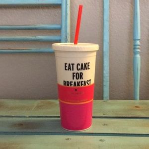 Kate Spade 'Eat Cake For Breakfast' Tumbler